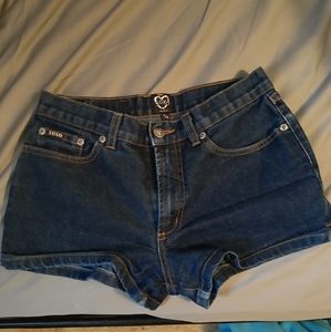 7/8 Denim Shorts